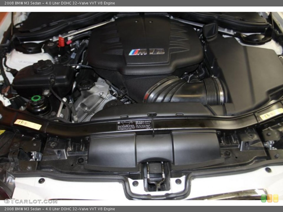 4.0 Liter DOHC 32-Valve VVT V8 Engine for the 2008 BMW M3 #44851952