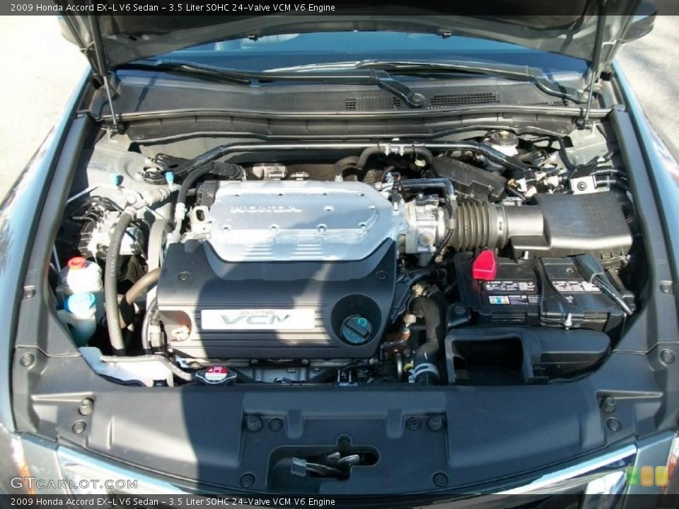 3.5 Liter SOHC 24-Valve VCM V6 Engine for the 2009 Honda Accord #44852846