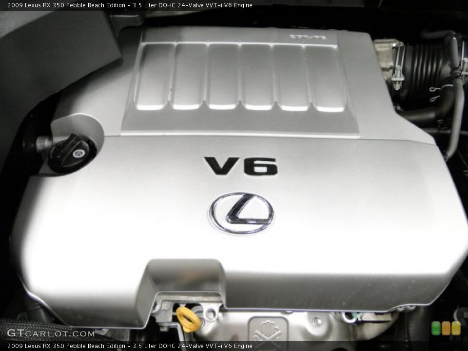 3.5 Liter DOHC 24-Valve VVT-i V6 Engine for the 2009 Lexus RX #44856284