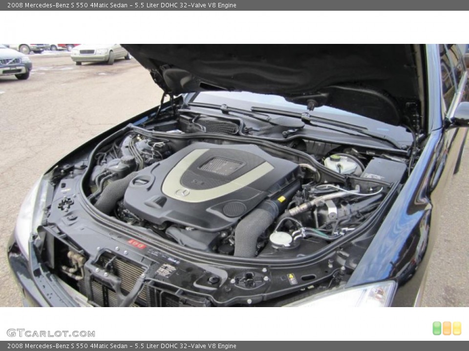 5.5 Liter DOHC 32-Valve V8 Engine for the 2008 Mercedes-Benz S #44864689