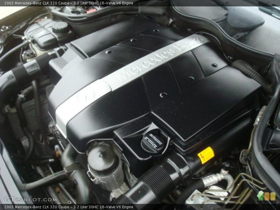 3.2 Liter SOHC 18-Valve V6 Engine for the 2003 Mercedes-Benz CLK #44868936