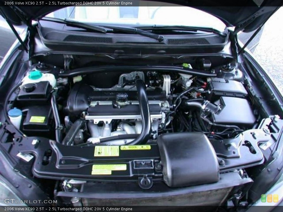 2.5L Turbocharged DOHC 20V 5 Cylinder Engine for the 2006 Volvo XC90 #44869440