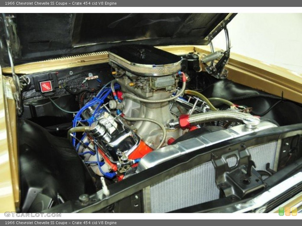 Crate 454 cid V8 Engine for the 1966 Chevrolet Chevelle #44874129
