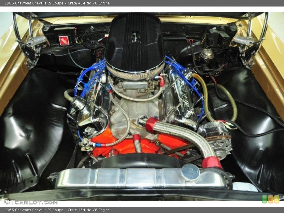 Crate 454 cid V8 Engine for the 1966 Chevrolet Chevelle #44874421