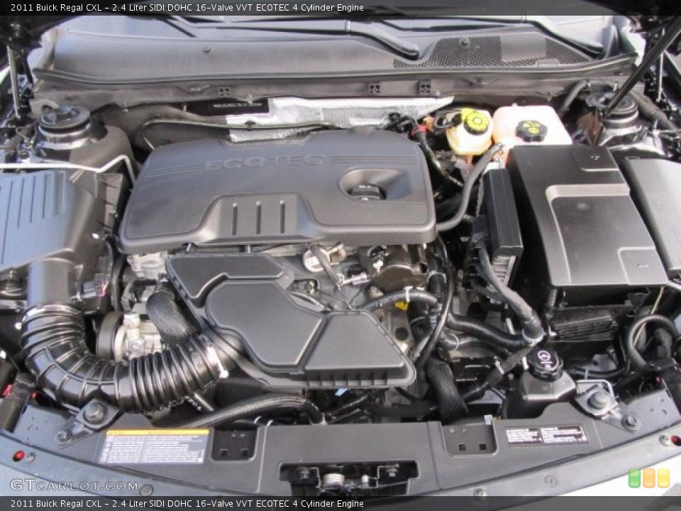 2.4 Liter SIDI DOHC 16-Valve VVT ECOTEC 4 Cylinder Engine for the 2011 Buick Regal #44876189