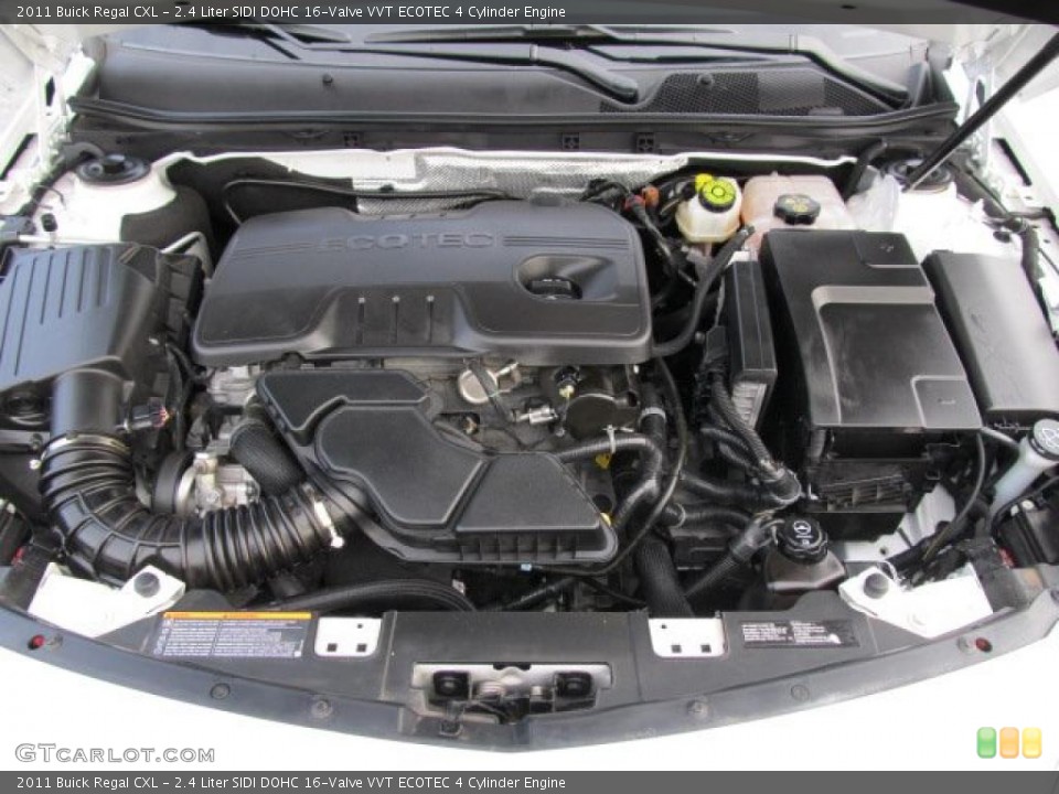 2.4 Liter SIDI DOHC 16-Valve VVT ECOTEC 4 Cylinder Engine for the 2011 Buick Regal #44876605