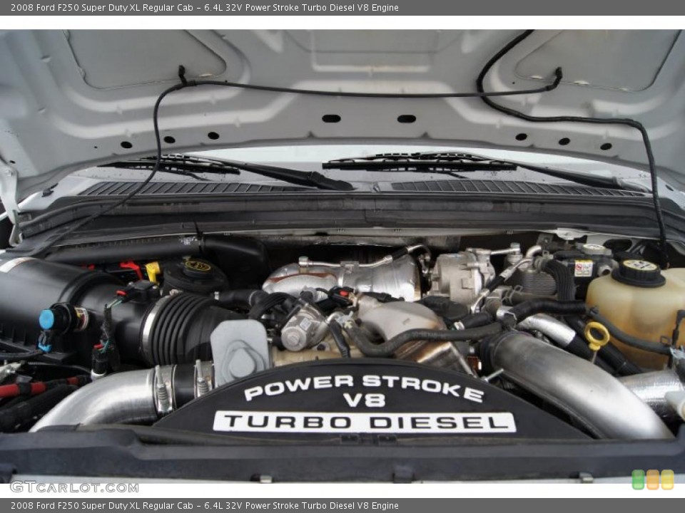 6.4L 32V Power Stroke Turbo Diesel V8 Engine for the 2008 Ford F250 Super Duty #44878181