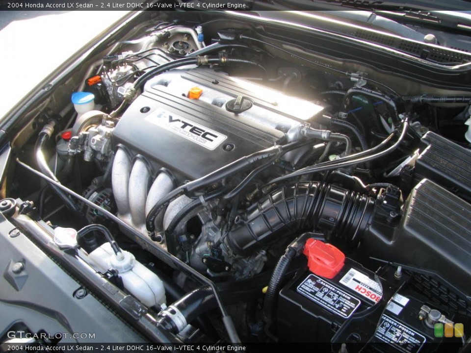 2.4 Liter DOHC 16-Valve i-VTEC 4 Cylinder Engine for the 2004 Honda Accord #44883185