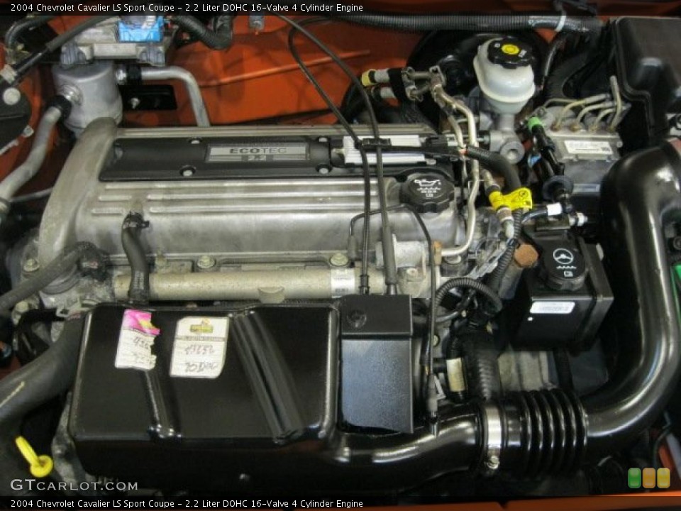 2.2 Liter DOHC 16-Valve 4 Cylinder Engine for the 2004 Chevrolet Cavalier #44883429