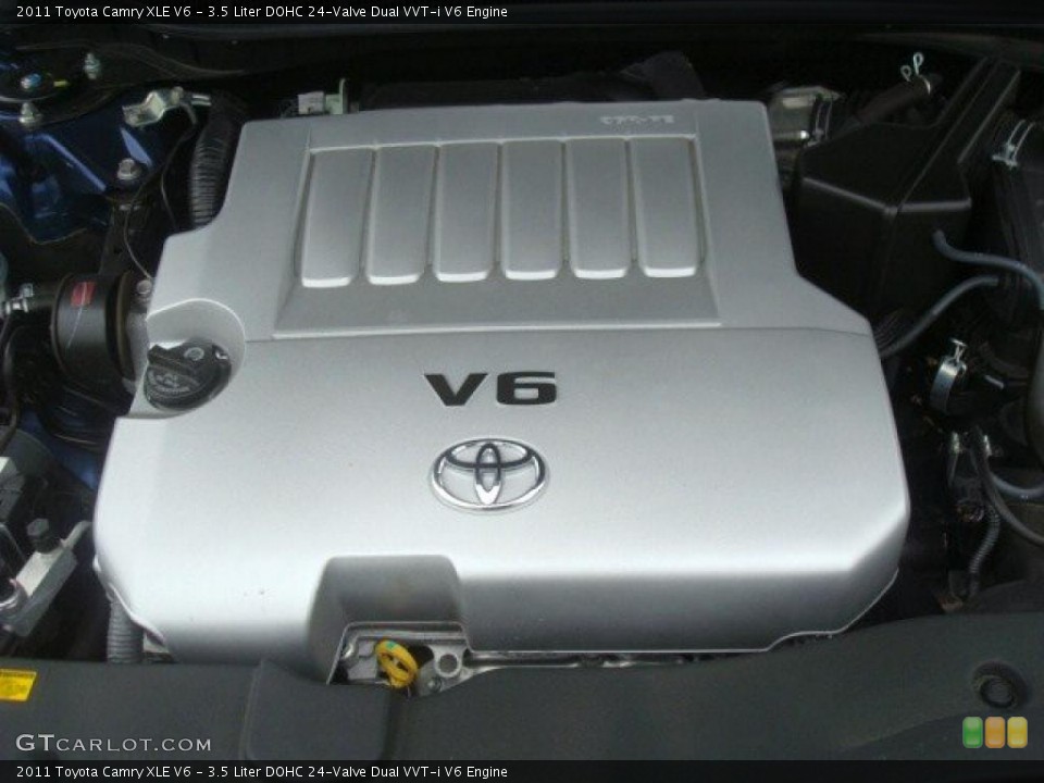 3.5 Liter DOHC 24-Valve Dual VVT-i V6 Engine for the 2011 Toyota Camry #44888469