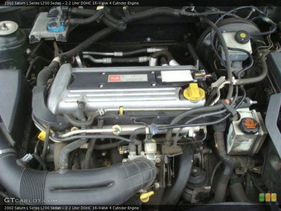 2.2 Liter DOHC 16-Valve 4 Cylinder Engine for the 2002 Saturn L Series #44889298