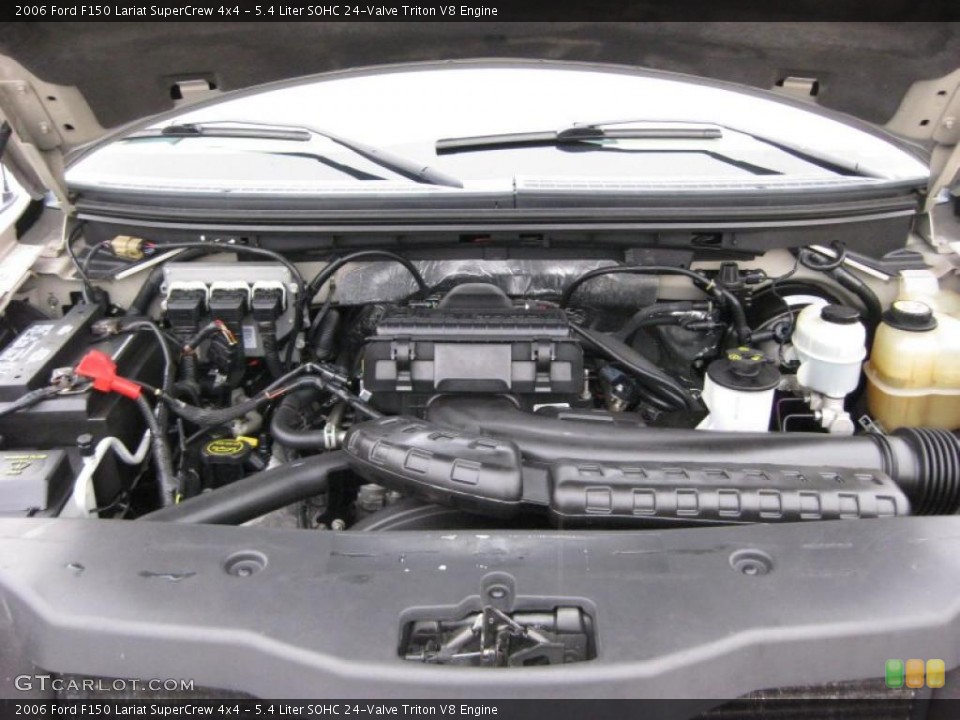 5.4 Liter SOHC 24-Valve Triton V8 Engine for the 2006 Ford F150 #44894361