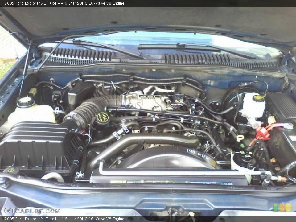 4.6 Liter SOHC 16-Valve V8 Engine for the 2005 Ford Explorer #44896334