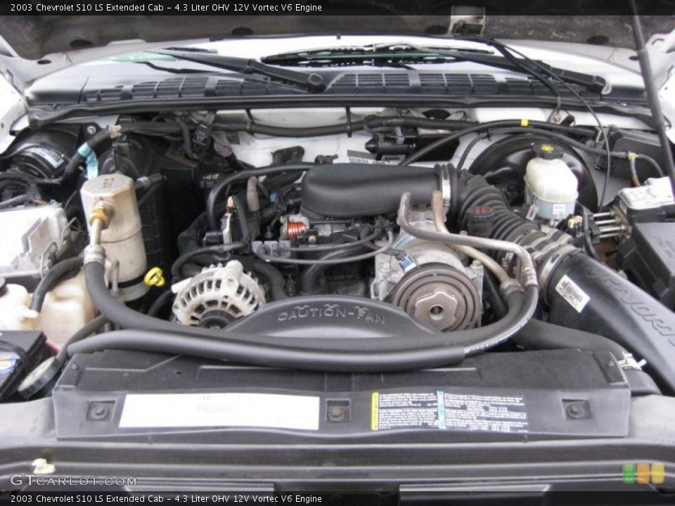 4.3 Liter OHV 12V Vortec V6 Engine for the 2003 Chevrolet S10 #44896828