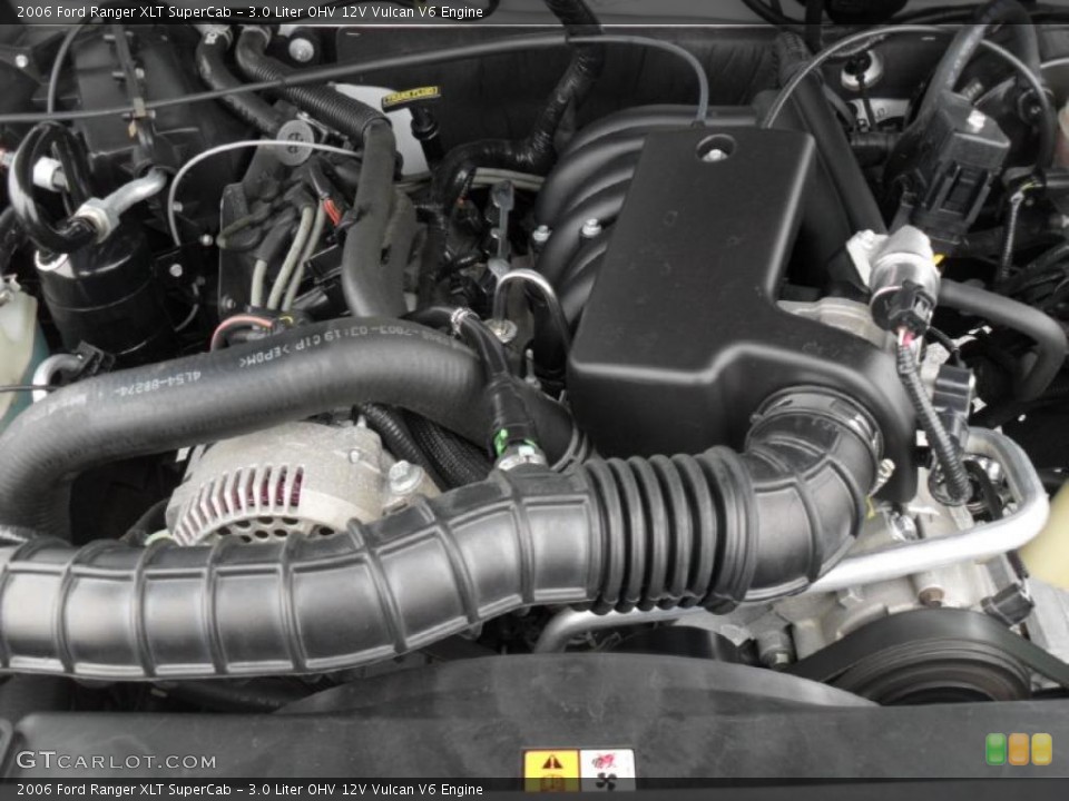 3.0 Liter OHV 12V Vulcan V6 Engine for the 2006 Ford Ranger #44906975