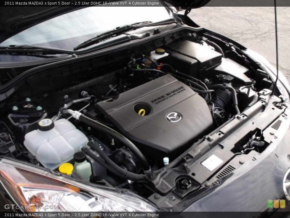 2.5 Liter DOHC 16-Valve VVT 4 Cylinder Engine for the 2011 Mazda MAZDA3 #44914288