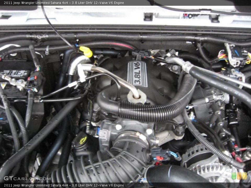 3.8 Liter OHV 12-Valve V6 Engine for the 2011 Jeep Wrangler Unlimited #44914740