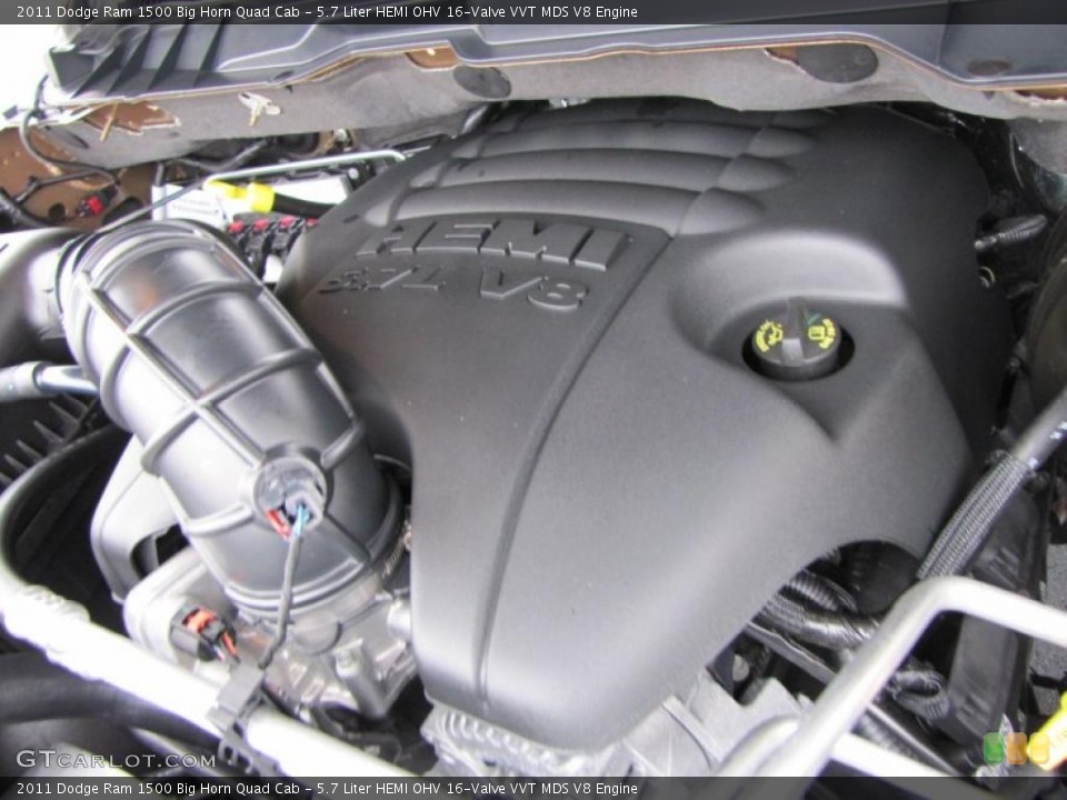5.7 Liter HEMI OHV 16-Valve VVT MDS V8 Engine for the 2011 Dodge Ram 1500 #44915612