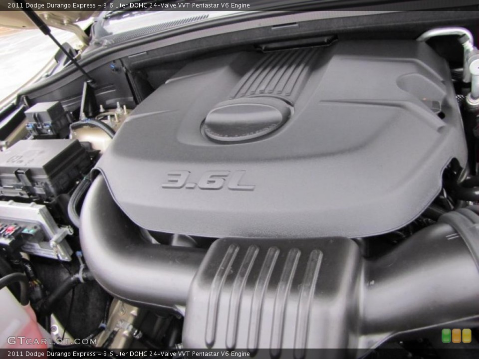 3.6 Liter DOHC 24-Valve VVT Pentastar V6 Engine for the 2011 Dodge Durango #44915824