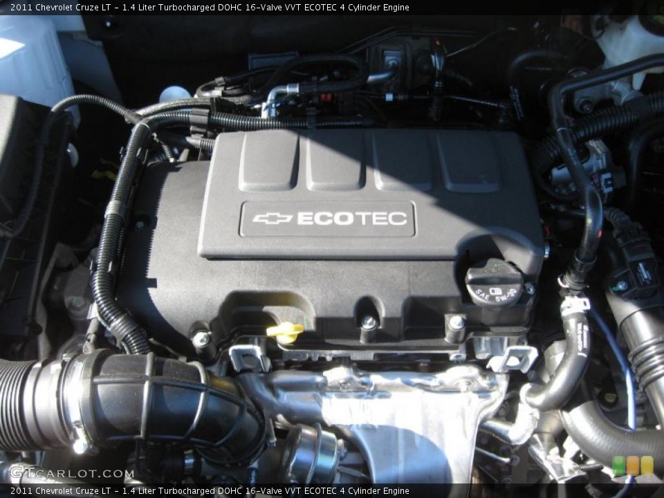 1.4 Liter Turbocharged DOHC 16-Valve VVT ECOTEC 4 Cylinder Engine for the 2011 Chevrolet Cruze #44917400