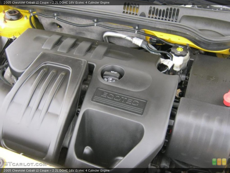 2.2L DOHC 16V Ecotec 4 Cylinder Engine for the 2005 Chevrolet Cobalt #44921460