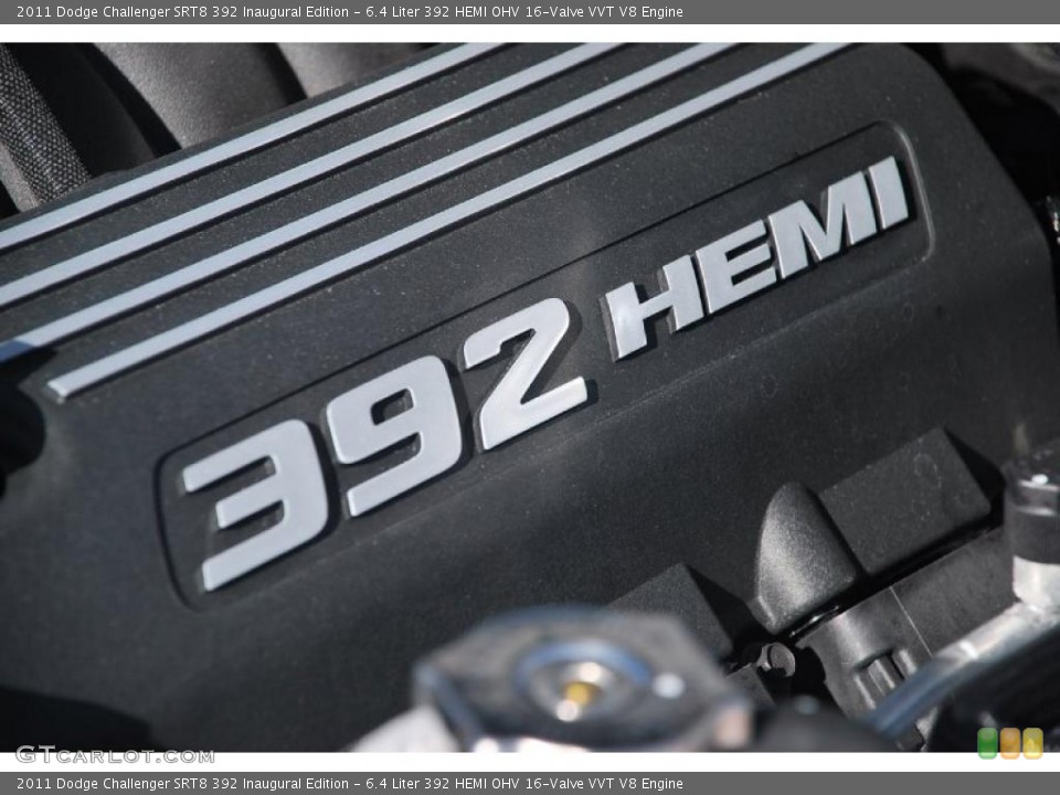 6.4 Liter 392 HEMI OHV 16-Valve VVT V8 Engine for the 2011 Dodge Challenger #44924232