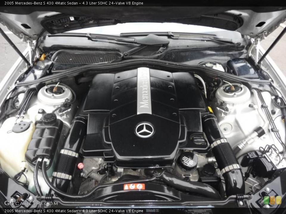 4.3 Liter SOHC 24-Valve V8 Engine for the 2005 Mercedes-Benz S #44928709