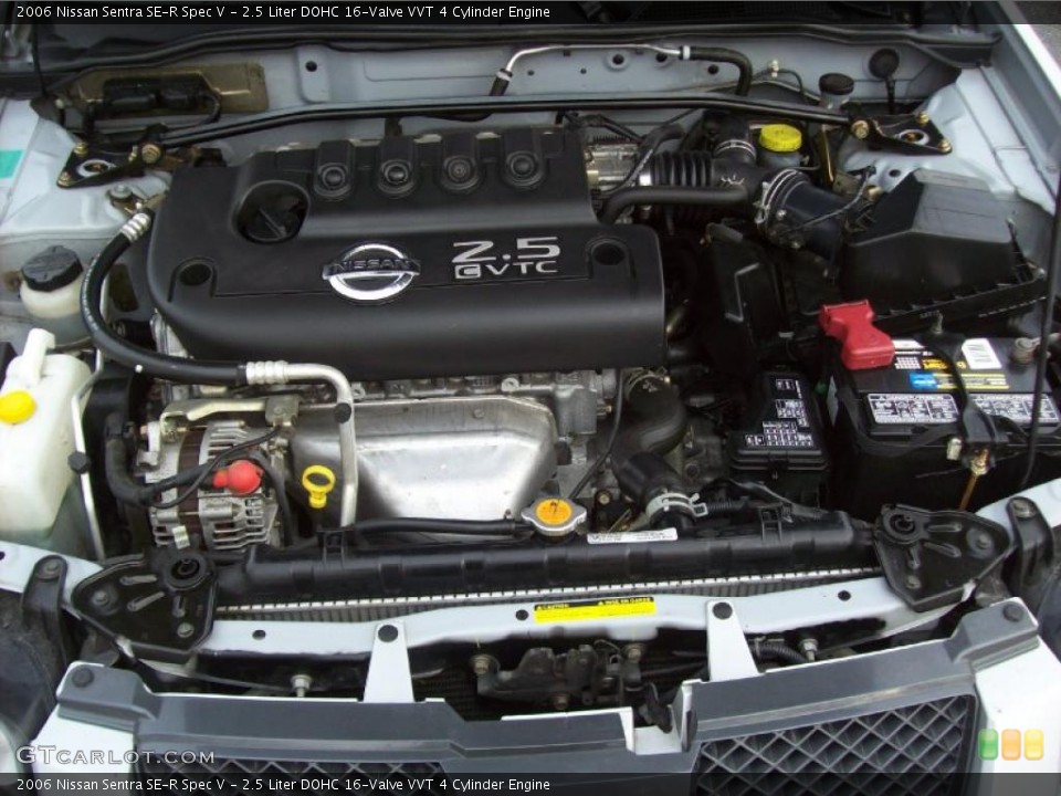 2.5 Liter DOHC 16-Valve VVT 4 Cylinder Engine for the 2006 Nissan Sentra #44930401