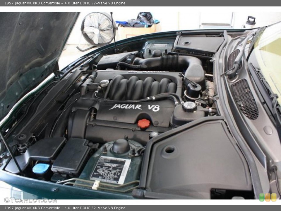 4.0 Liter DOHC 32-Valve V8 Engine for the 1997 Jaguar XK #44930529