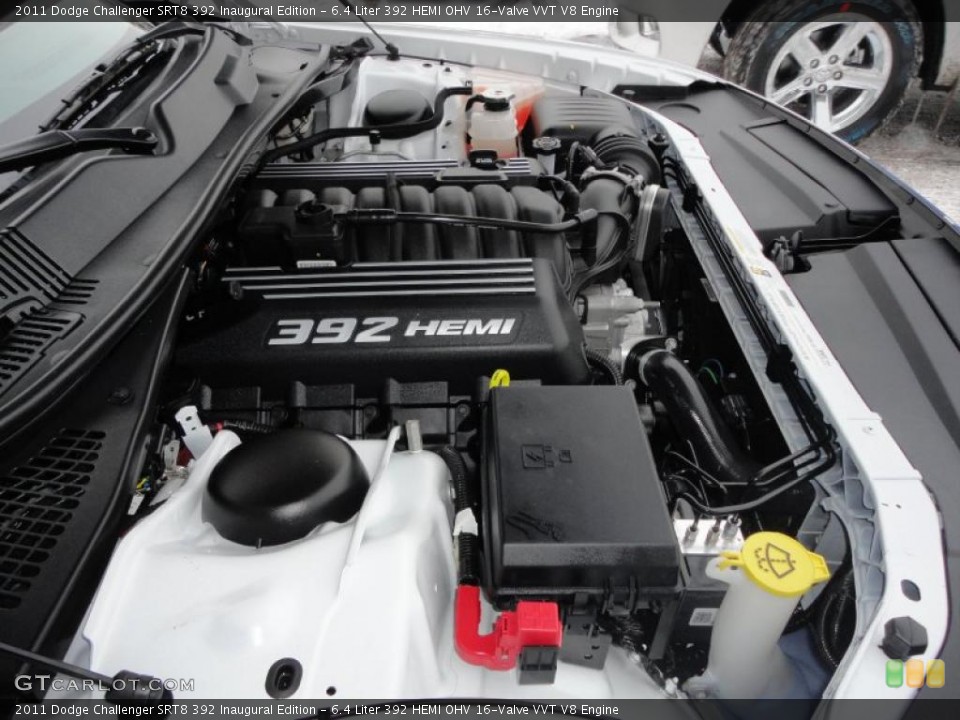 6.4 Liter 392 HEMI OHV 16-Valve VVT V8 Engine for the 2011 Dodge Challenger #44941813