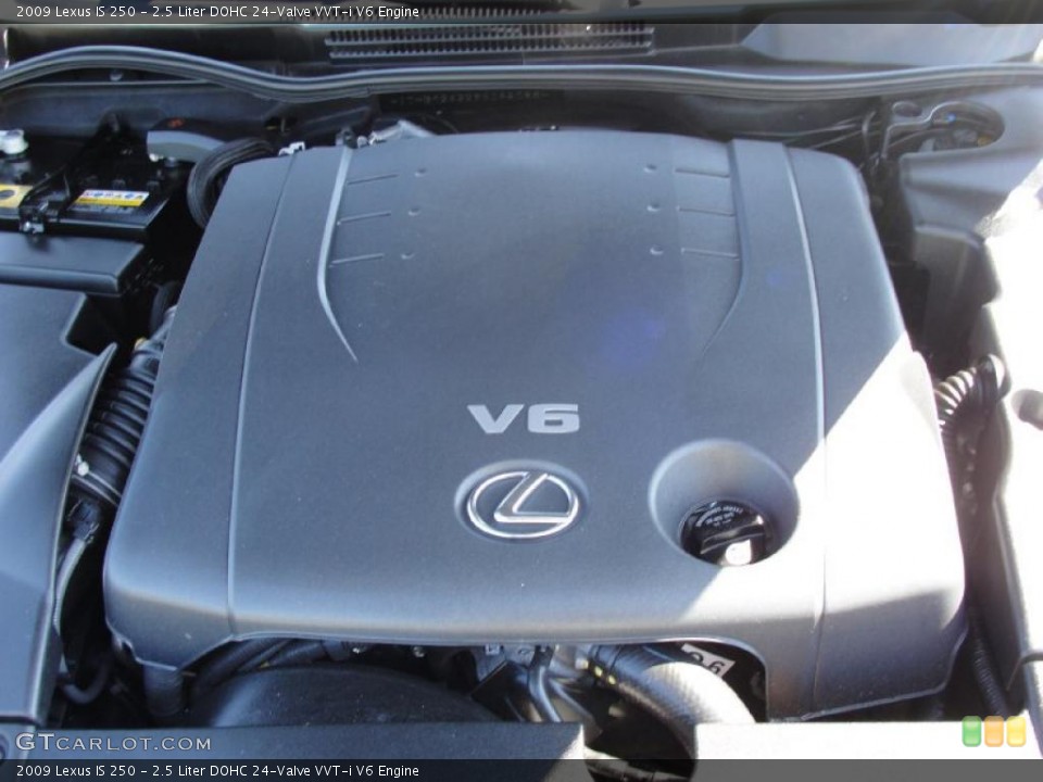2.5 Liter DOHC 24-Valve VVT-i V6 Engine for the 2009 Lexus IS #44944010
