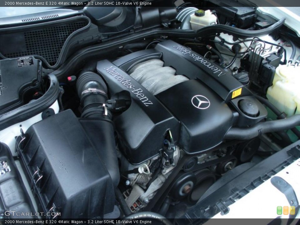 3.2 Liter SOHC 18-Valve V6 Engine for the 2000 Mercedes-Benz E #44944965