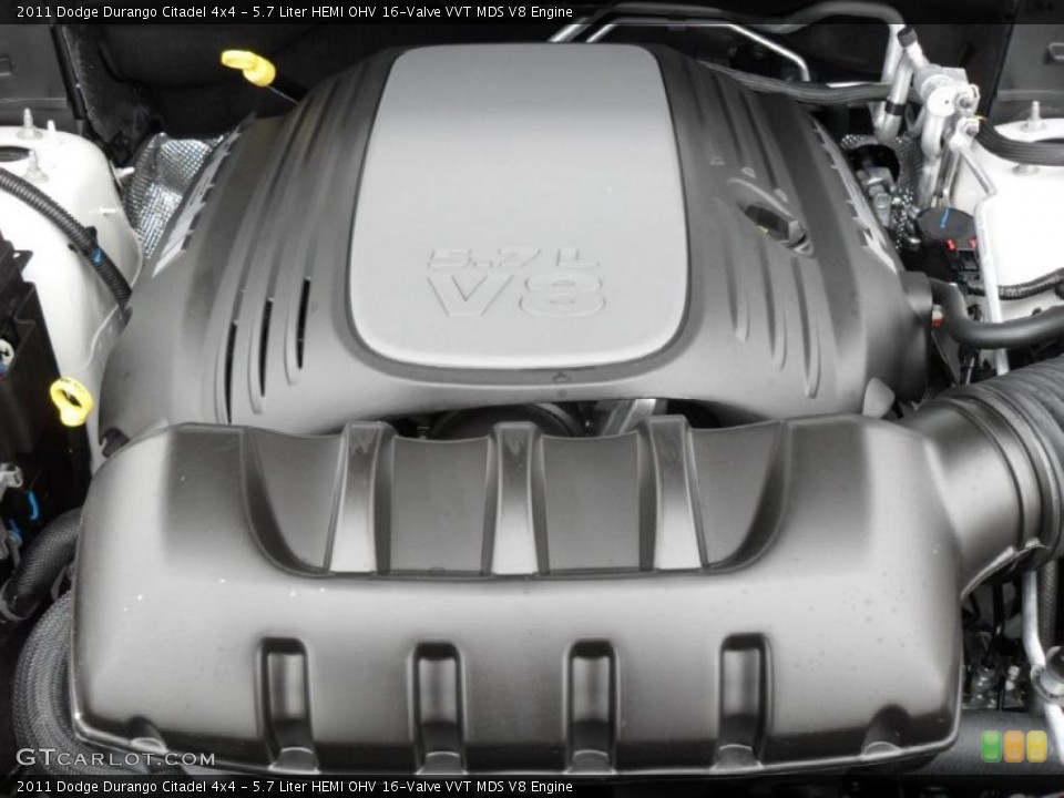 5.7 Liter HEMI OHV 16-Valve VVT MDS V8 Engine for the 2011 Dodge Durango #44948729
