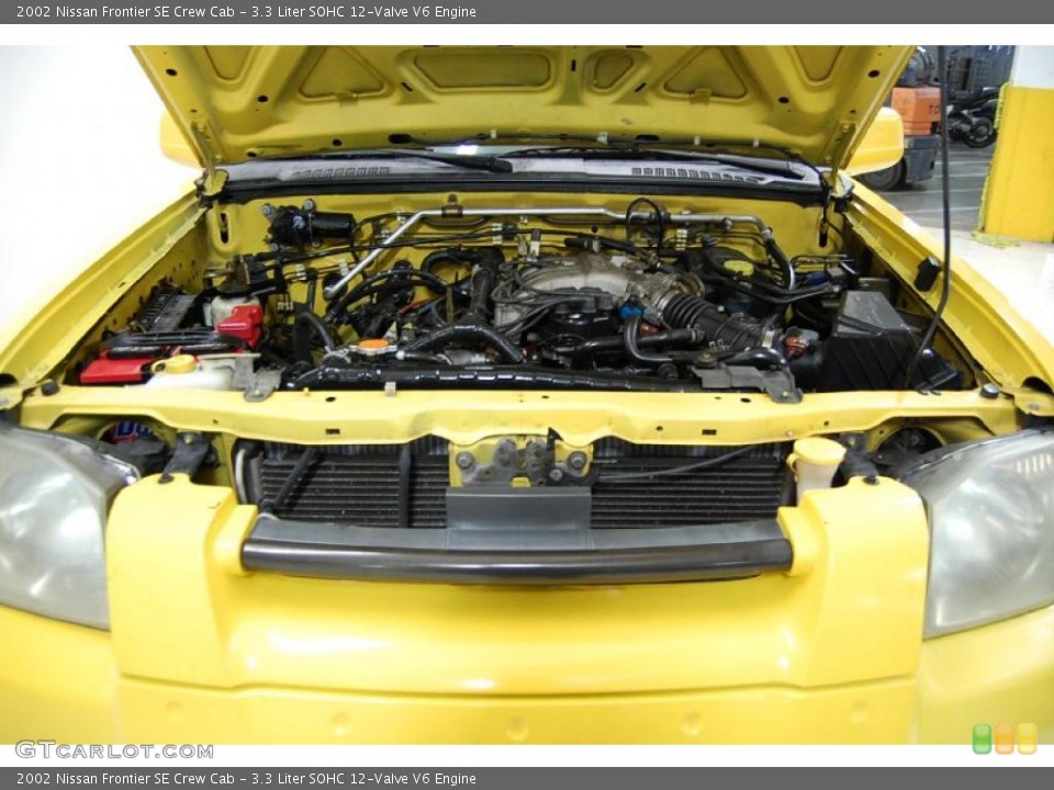 3.3 Liter SOHC 12-Valve V6 Engine for the 2002 Nissan Frontier #44951370
