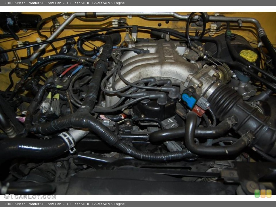 3.3 Liter SOHC 12-Valve V6 Engine for the 2002 Nissan Frontier #44951382