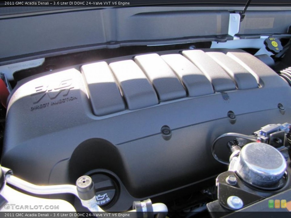 3.6 Liter DI DOHC 24-Valve VVT V6 Engine for the 2011 GMC Acadia #44960676