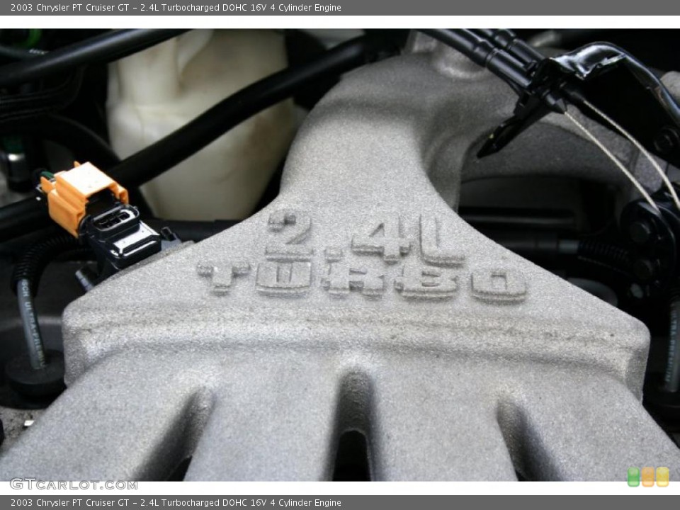 2.4L Turbocharged DOHC 16V 4 Cylinder Engine for the 2003 Chrysler PT Cruiser #44968117