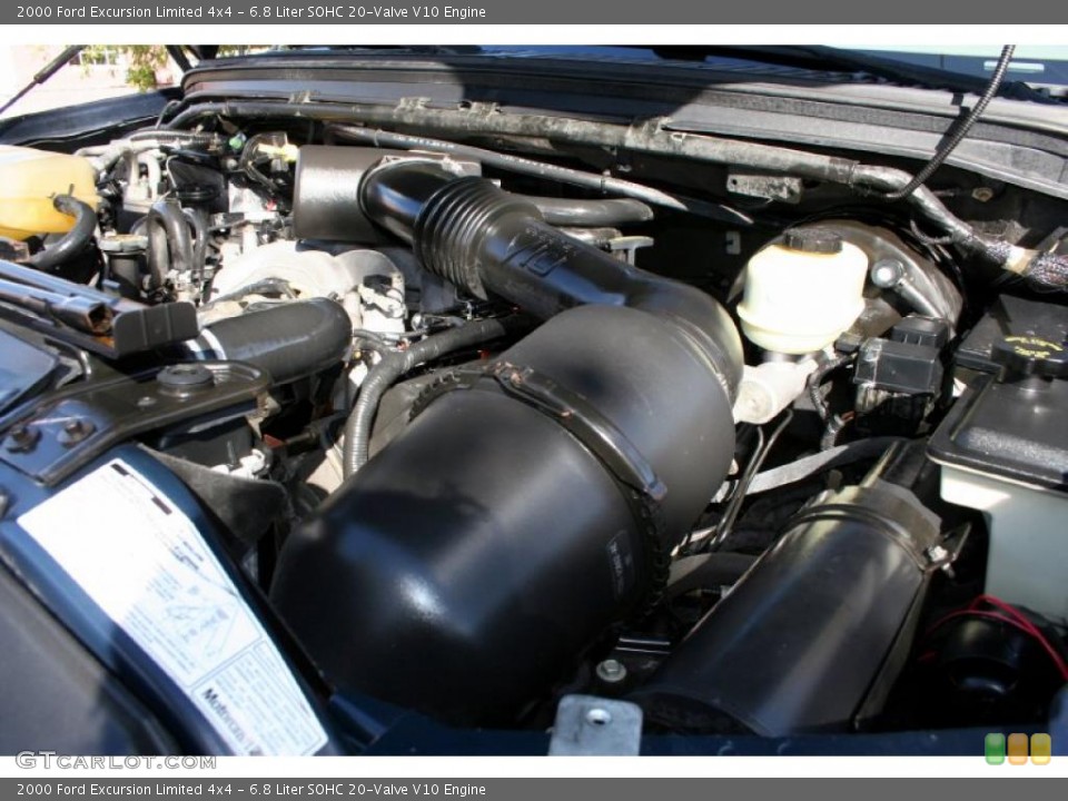 6.8 Liter SOHC 20-Valve V10 Engine for the 2000 Ford Excursion #44969919