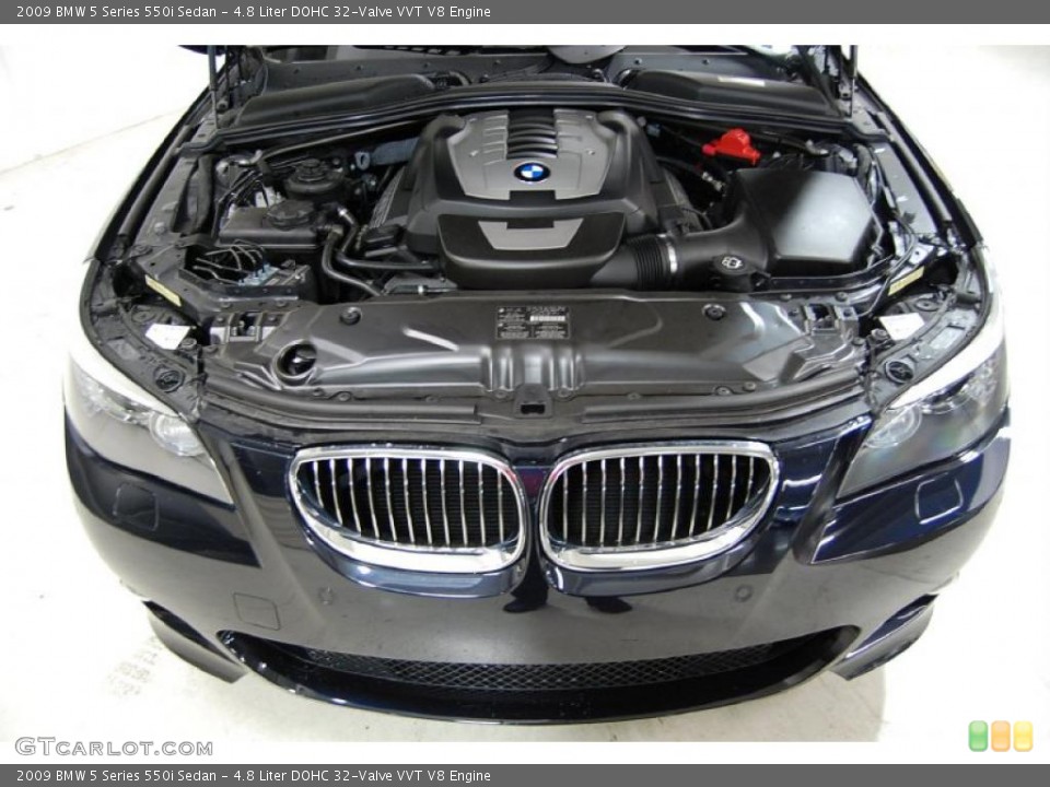 4.8 Liter DOHC 32-Valve VVT V8 Engine for the 2009 BMW 5 Series #44975969