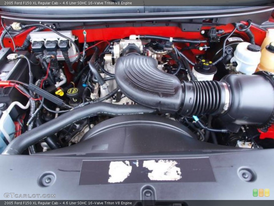 4.6 Liter SOHC 16-Valve Triton V8 Engine for the 2005 Ford F150 #44978309