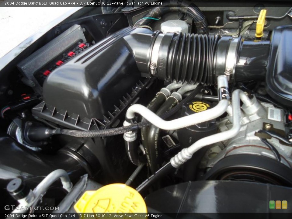 3.7 Liter SOHC 12-Valve PowerTech V6 Engine for the 2004 Dodge Dakota #44981902