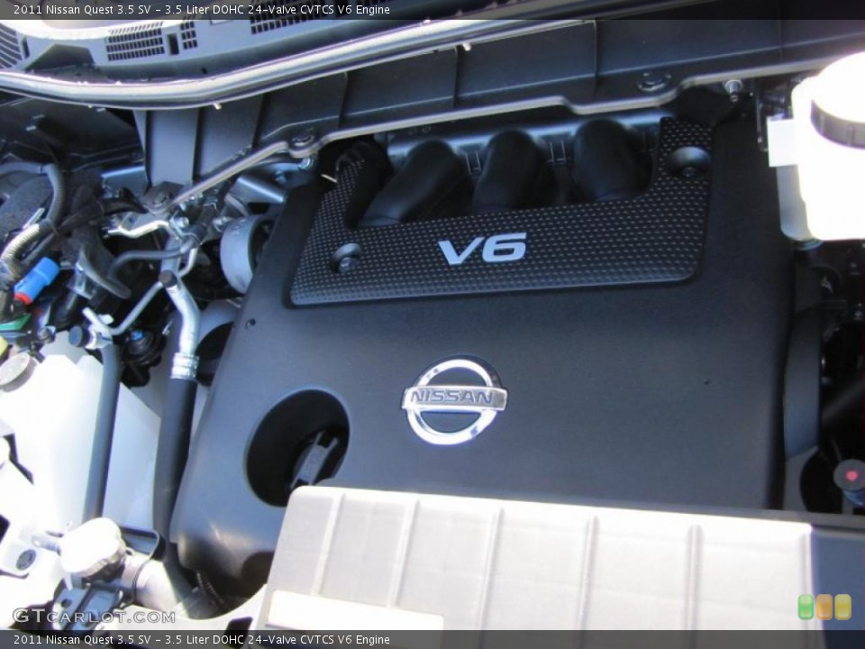3.5 Liter DOHC 24-Valve CVTCS V6 Engine for the 2011 Nissan Quest #44986678