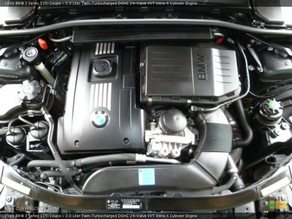 3.0 Liter Twin-Turbocharged DOHC 24-Valve VVT Inline 6 Cylinder Engine for the 2009 BMW 3 Series #45000426