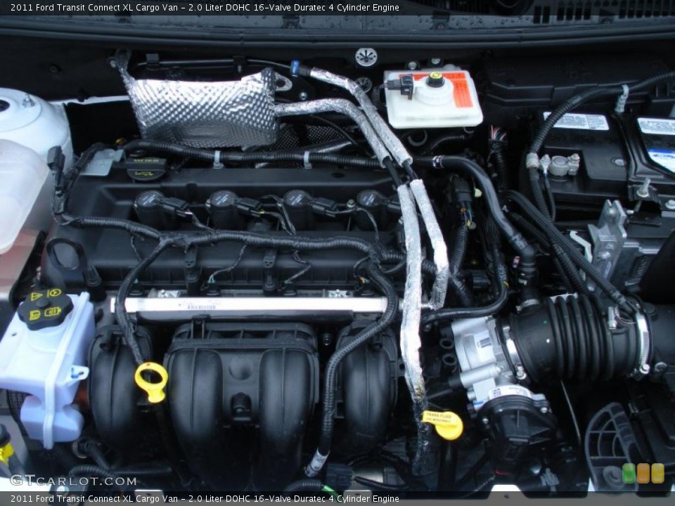 2.0 Liter DOHC 16-Valve Duratec 4 Cylinder Engine for the 2011 Ford Transit Connect #45000938