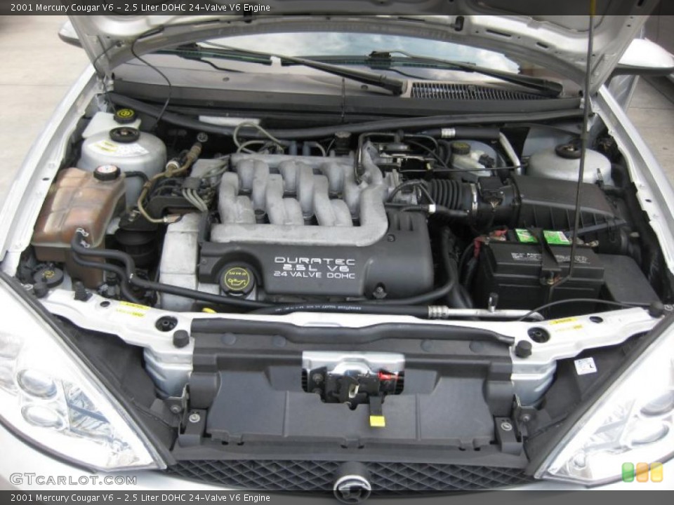 2.5 Liter DOHC 24-Valve V6 Engine for the 2001 Mercury Cougar #45004508