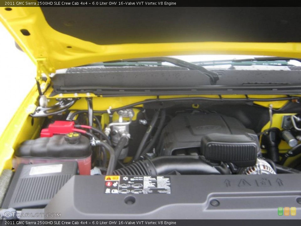 6.0 Liter OHV 16-Valve VVT Vortec V8 Engine for the 2011 GMC Sierra 2500HD #45017139