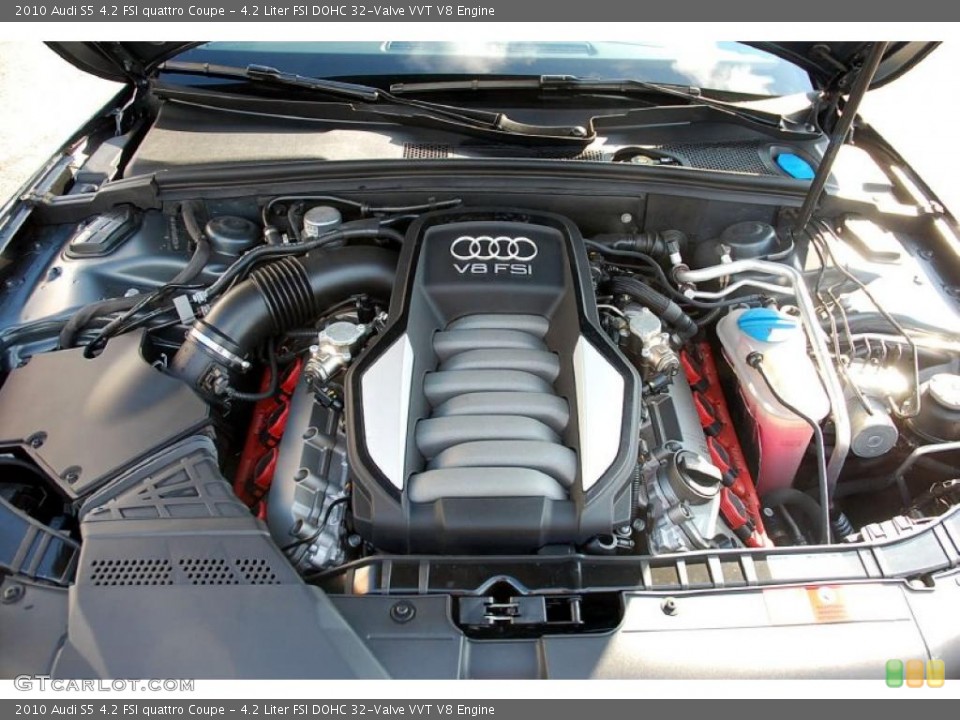4.2 Liter FSI DOHC 32-Valve VVT V8 Engine for the 2010 Audi S5 #45018072