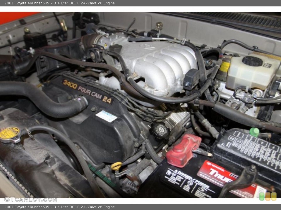3.4 Liter DOHC 24-Valve V6 Engine for the 2001 Toyota 4Runner #45025569