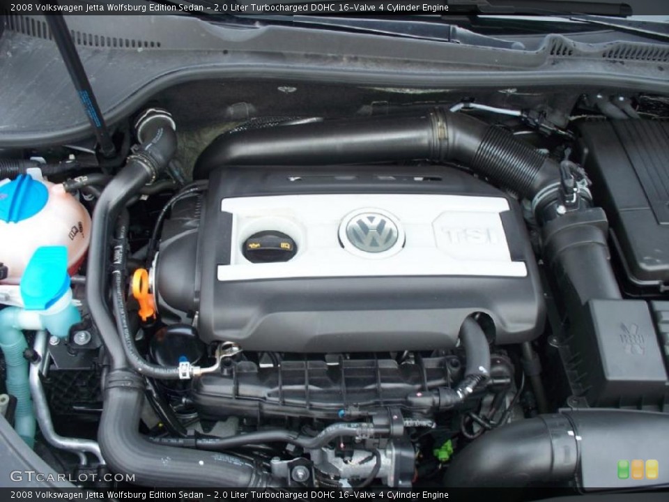 2.0 Liter Turbocharged DOHC 16-Valve 4 Cylinder Engine for the 2008 Volkswagen Jetta #45030503