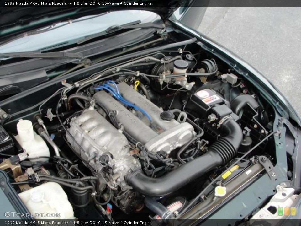 1.8 Liter DOHC 16-Valve 4 Cylinder Engine for the 1999 Mazda MX-5 Miata #45042589